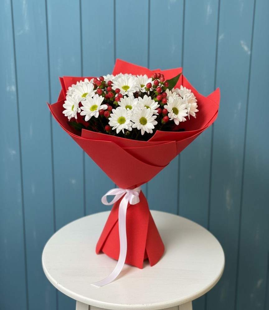 Букет цветов из: Хризантемы в Виноградово