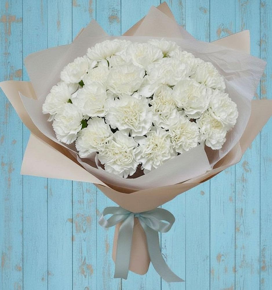 Букет цветов из: Гвоздики в Виноградово