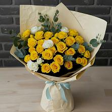 Букет цветов из:  Розы в Виноградово