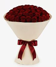 Букет 101 Бордовая роза Блэк Бакарра #REPLACE_PRED# Виноградово