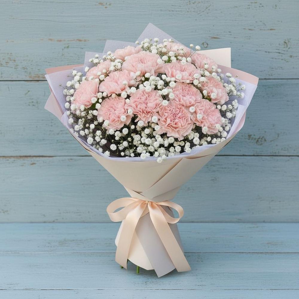 Букет цветов из: Гвоздики в Виноградово