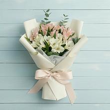 Букет цветов из:  Альстромерии #REPLACE_PRED# Виноградово