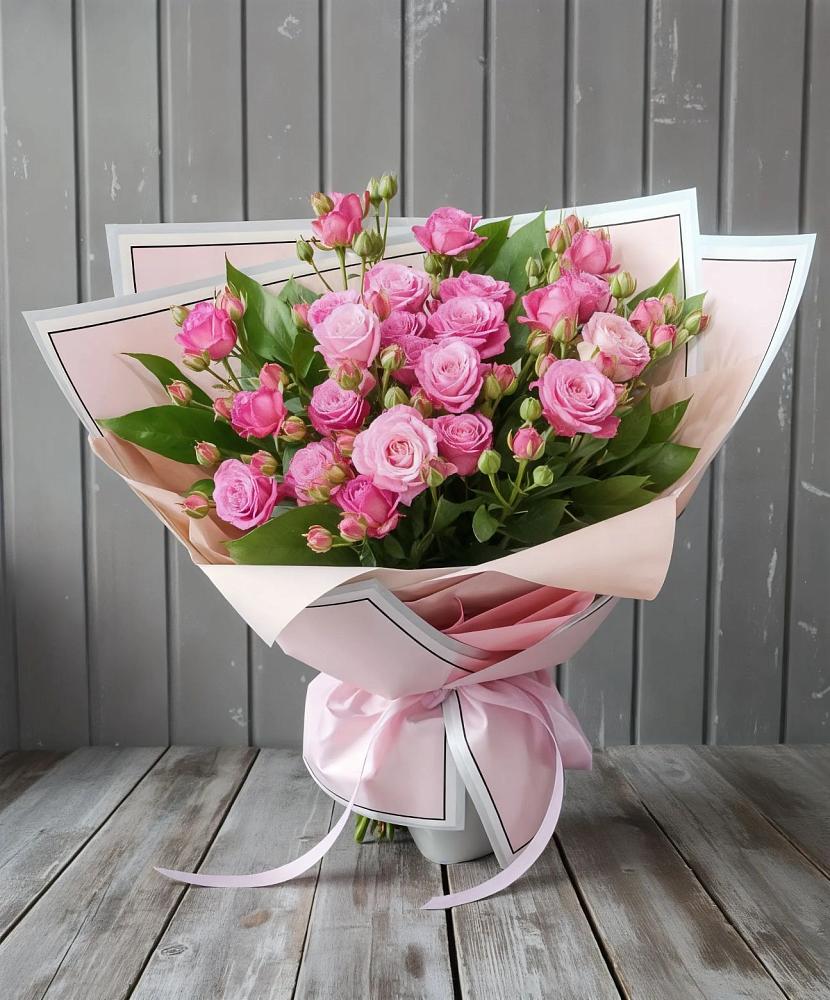 Букет Розовый кустик в Виноградово