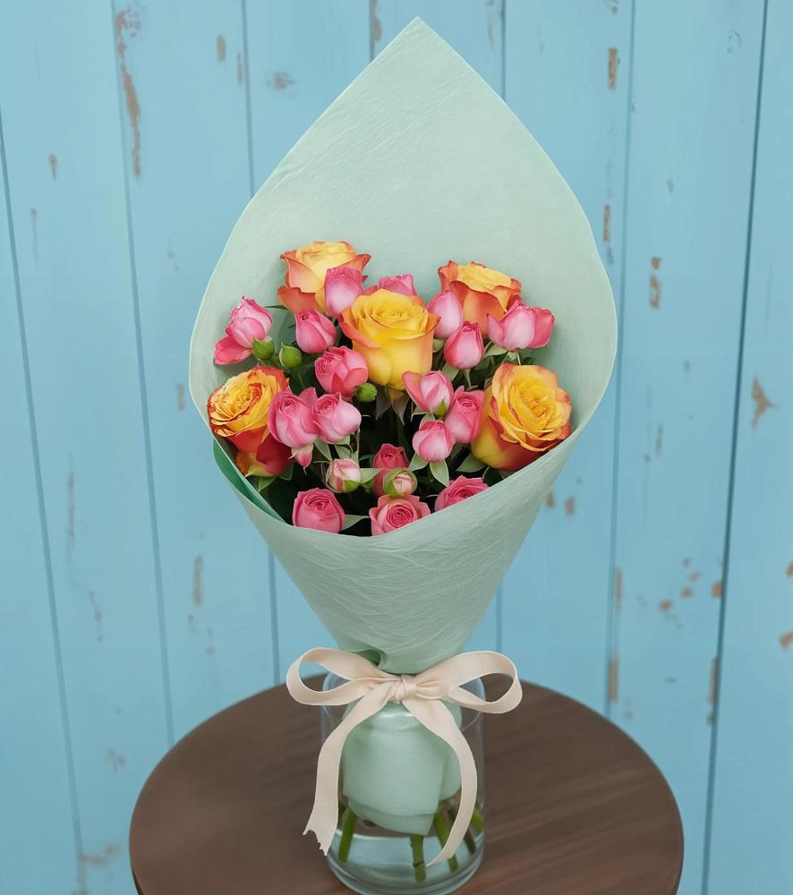 Букет цветов из: Розы в Виноградово