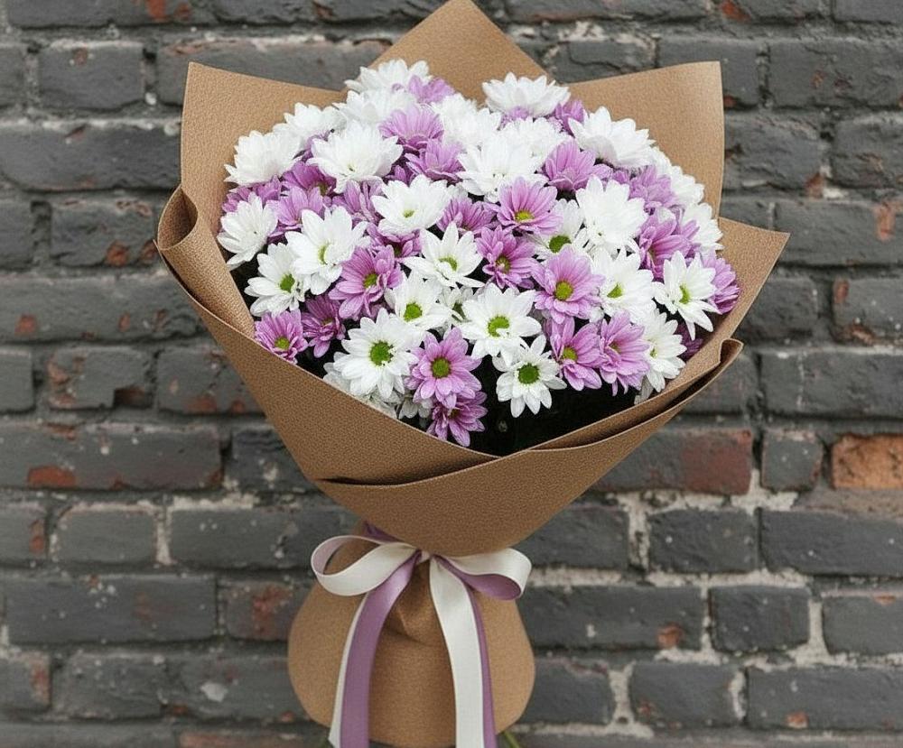 Букет цветов из: Хризантемы в Виноградово