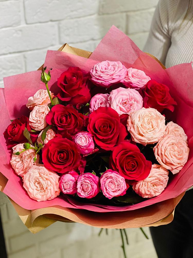 Букет цветов из: Розы в Виноградово