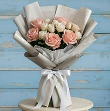 Букет цветов из:  Розы #REPLACE_PRED# Виноградово
