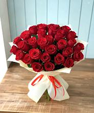 Букет 29 Красных роз в Виноградово
