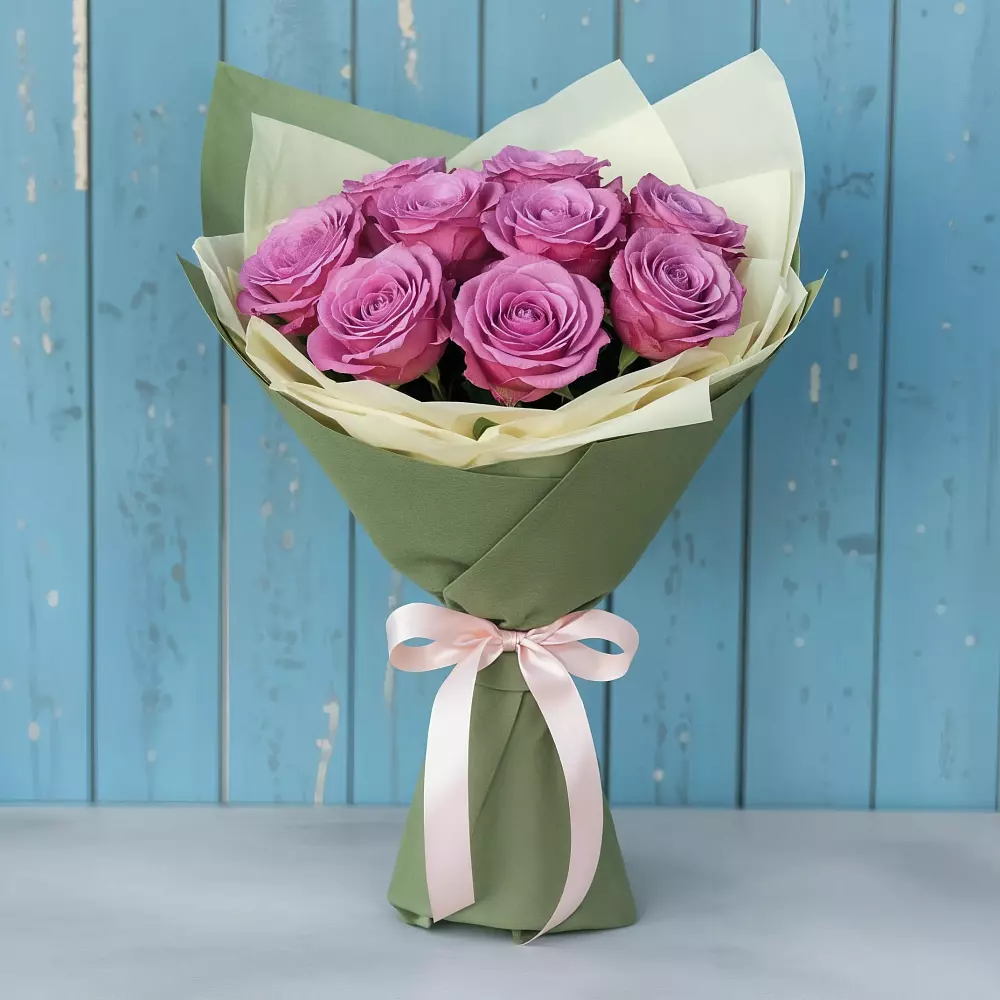 Букет Розы Фёрст Леди в Виноградово