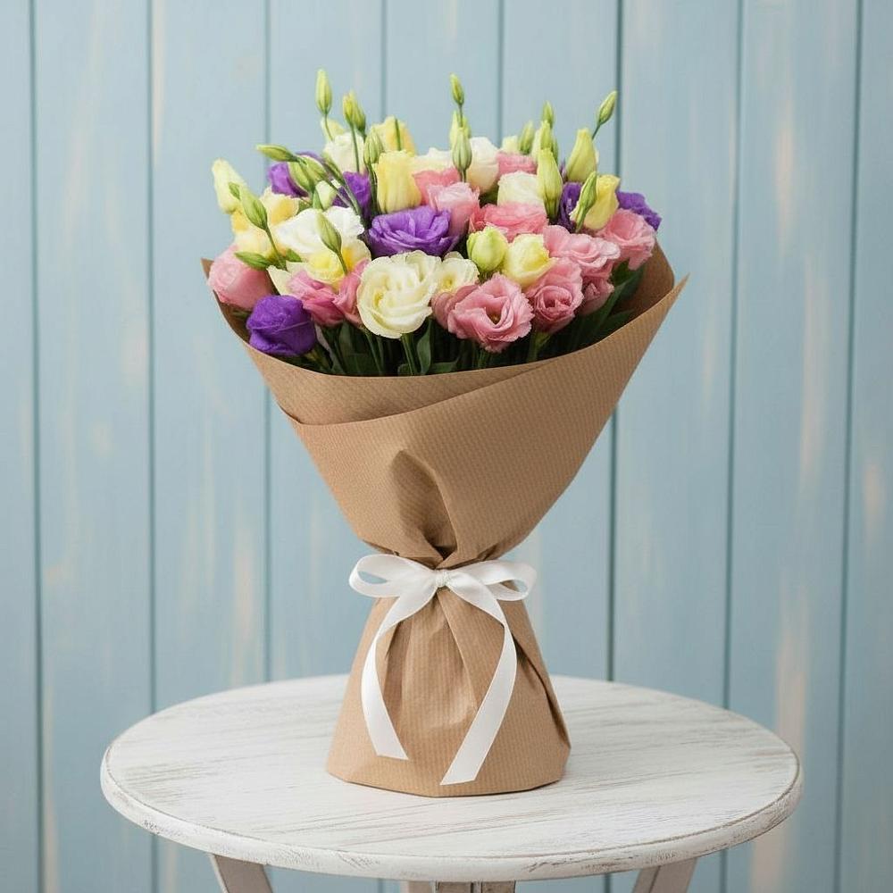 Букет цветов из: Лизиантусы в Виноградово