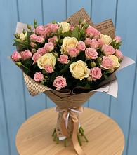 Букет цветов из:  Розы в Виноградово