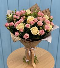 Букет цветов из:  Розы в Виноградово