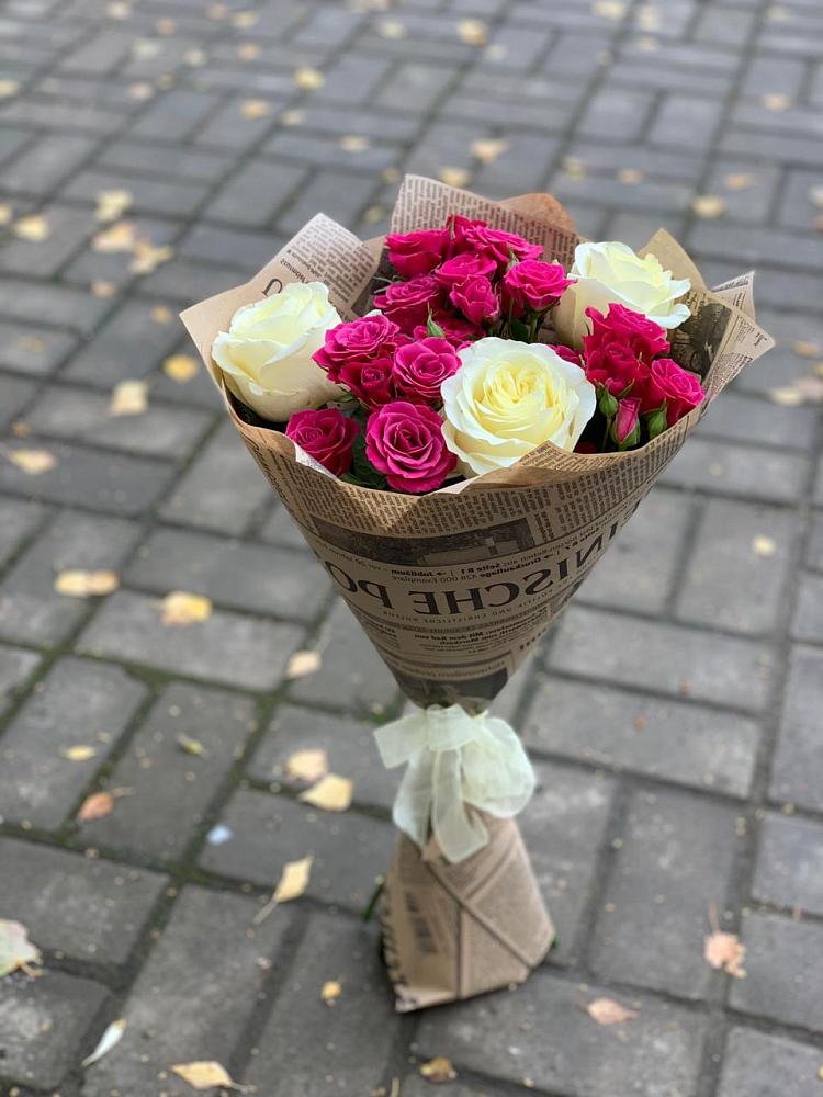 Букет цветов из: Розы в Виноградово