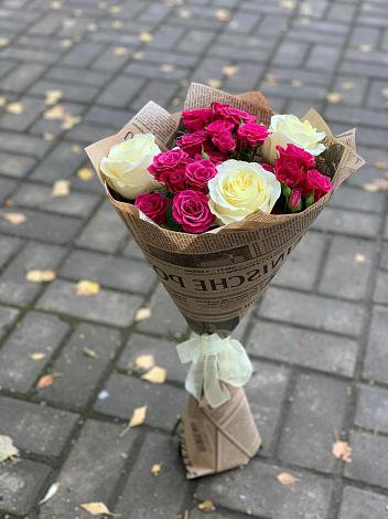 Букет цветов из: Розы в Виноградово
