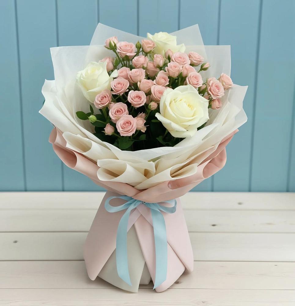 Букет цветов из: Розы в Виноградово