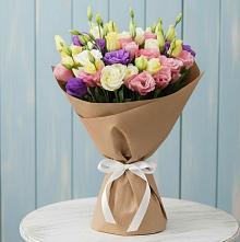 Букет цветов из:  Лизиантусы в Виноградово