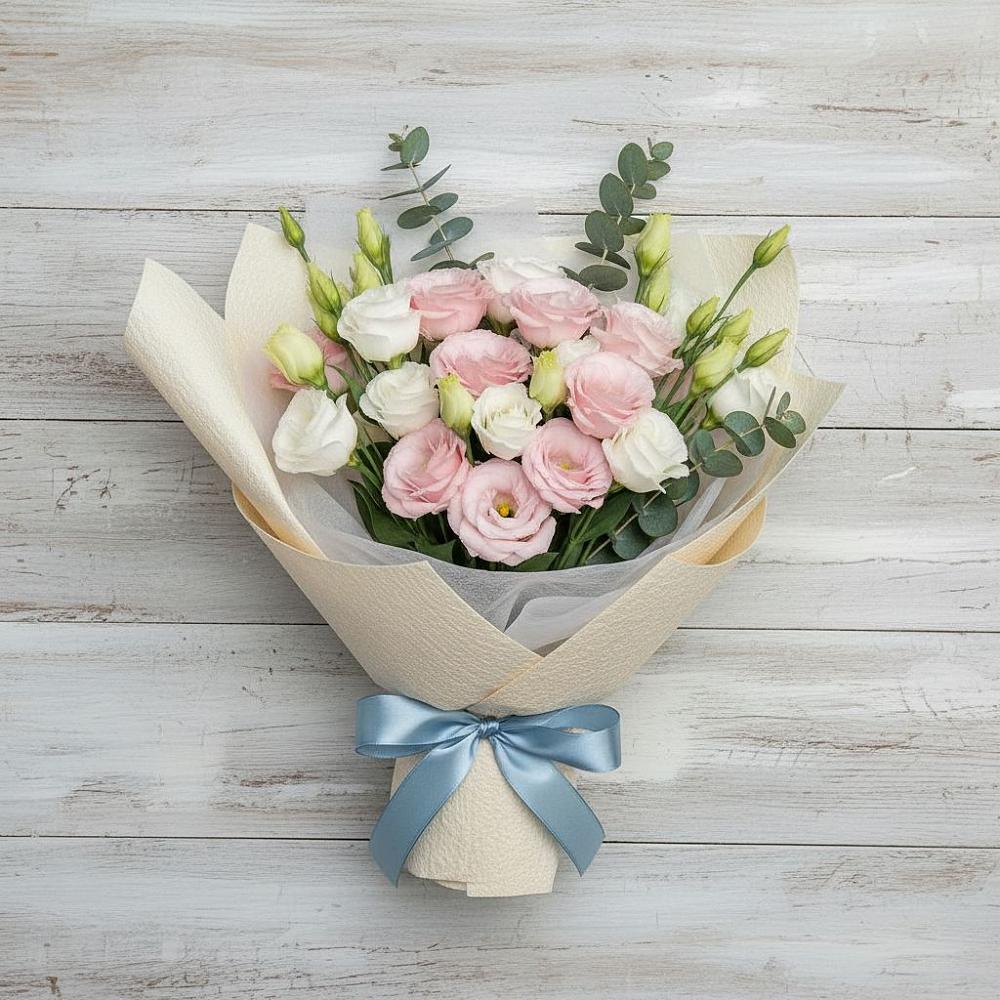 Букет цветов из: Лизиантусы в Виноградово